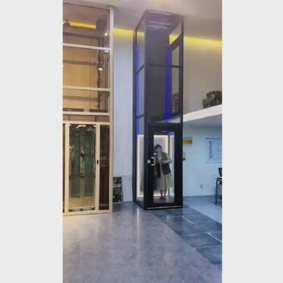 Geared Traction Elevator for Office Buildings: 500–1000 kg, 0.6–1 m/s