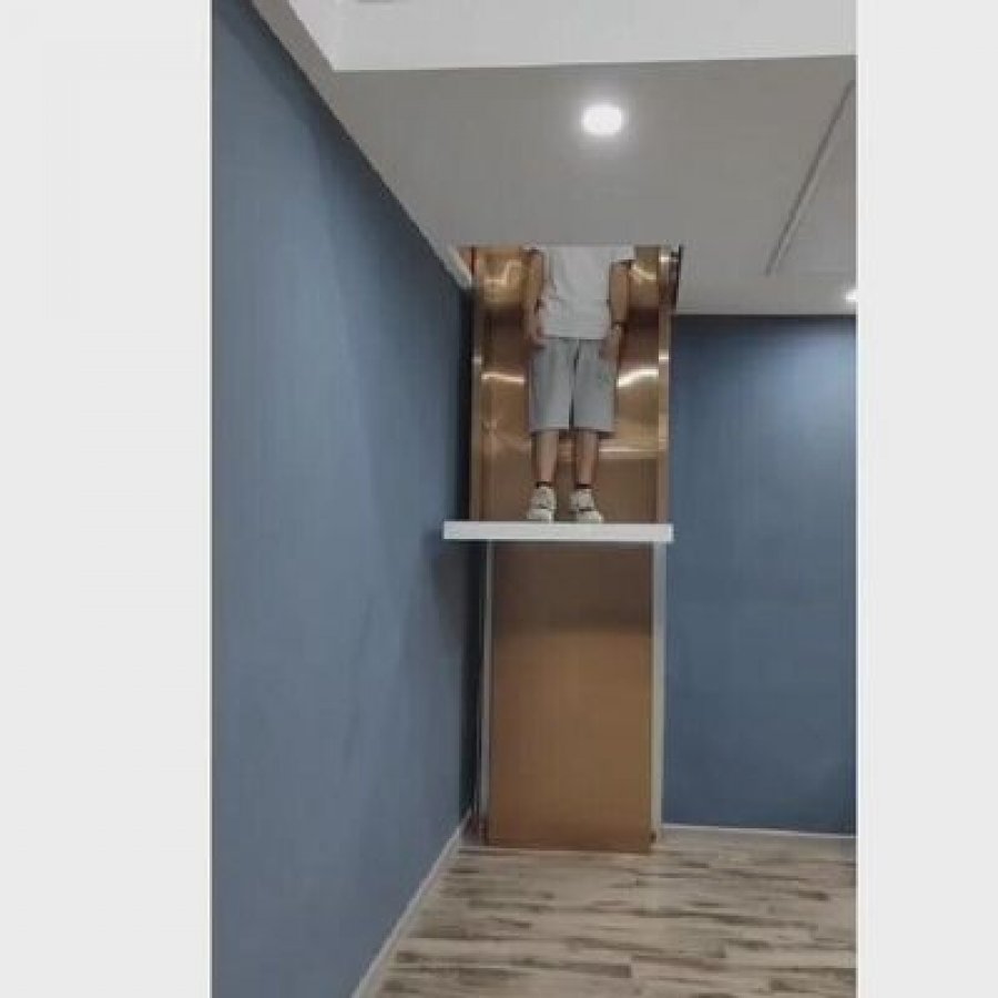 High-Travel Compact Home Elevator | 30M Hydraulic Lift