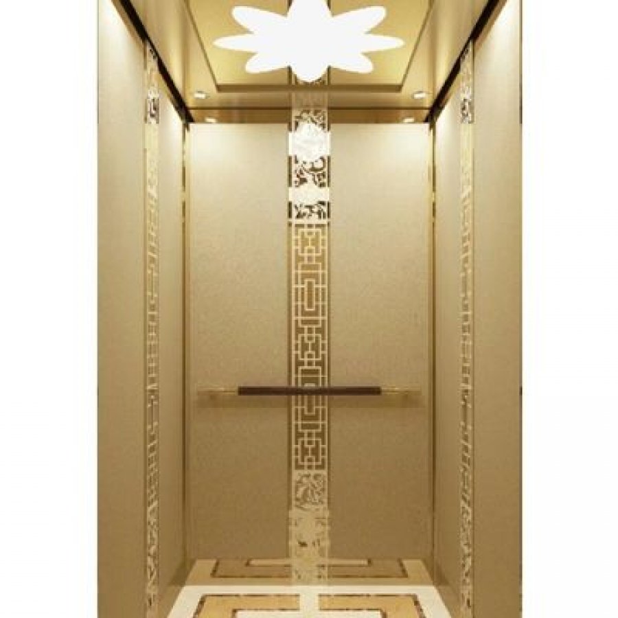 Deck-Floor Machine-Room-Less Hydraulic Home Elevator – Pitless, 5 Stops