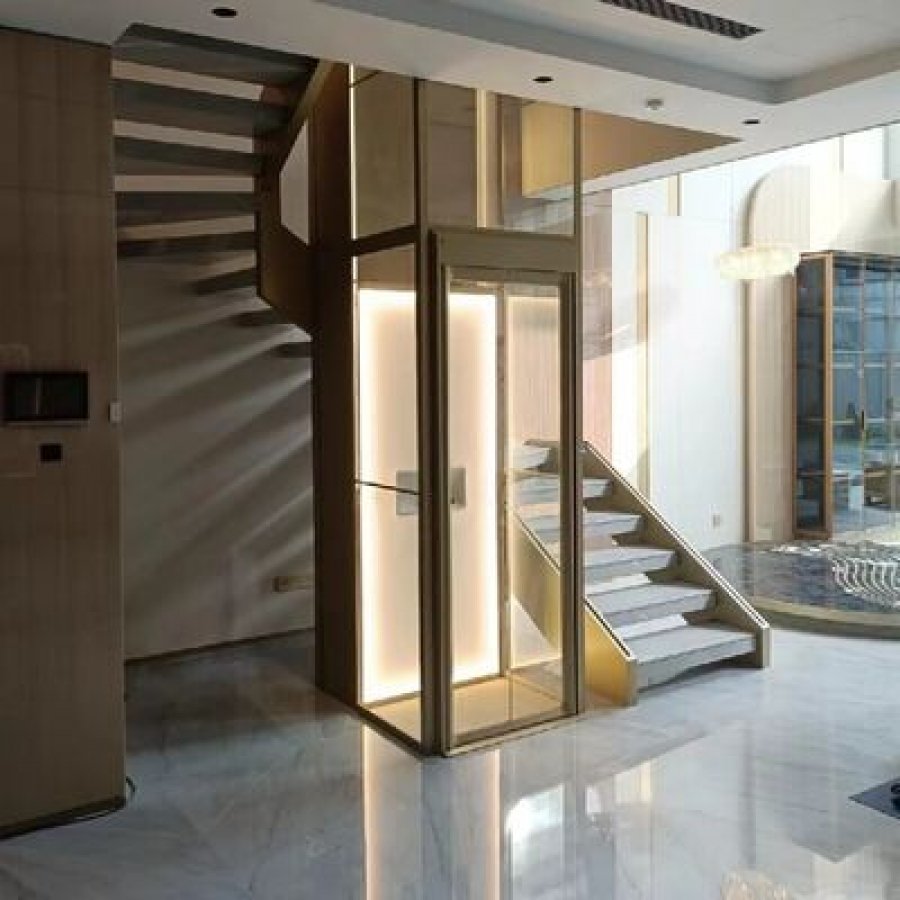 Automatic Hydraulic Passenger Lift – 304# Cabin, 4.7 kW Motor