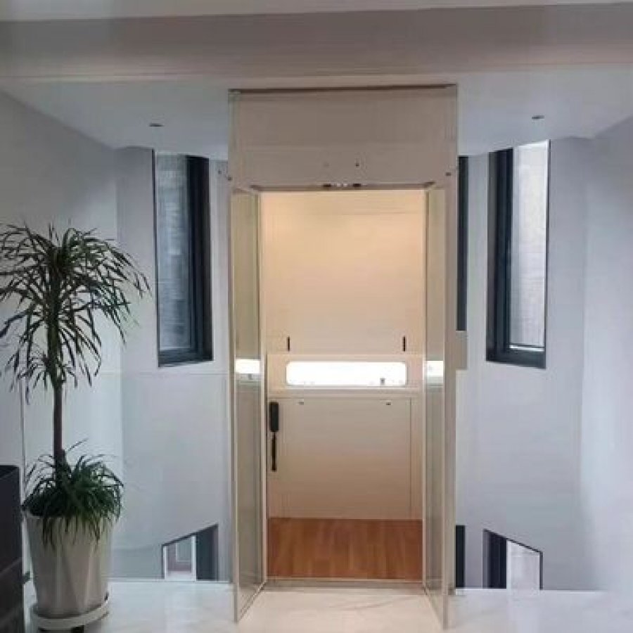 Single-Phase Hydraulic Home Elevator for Houses and Villas