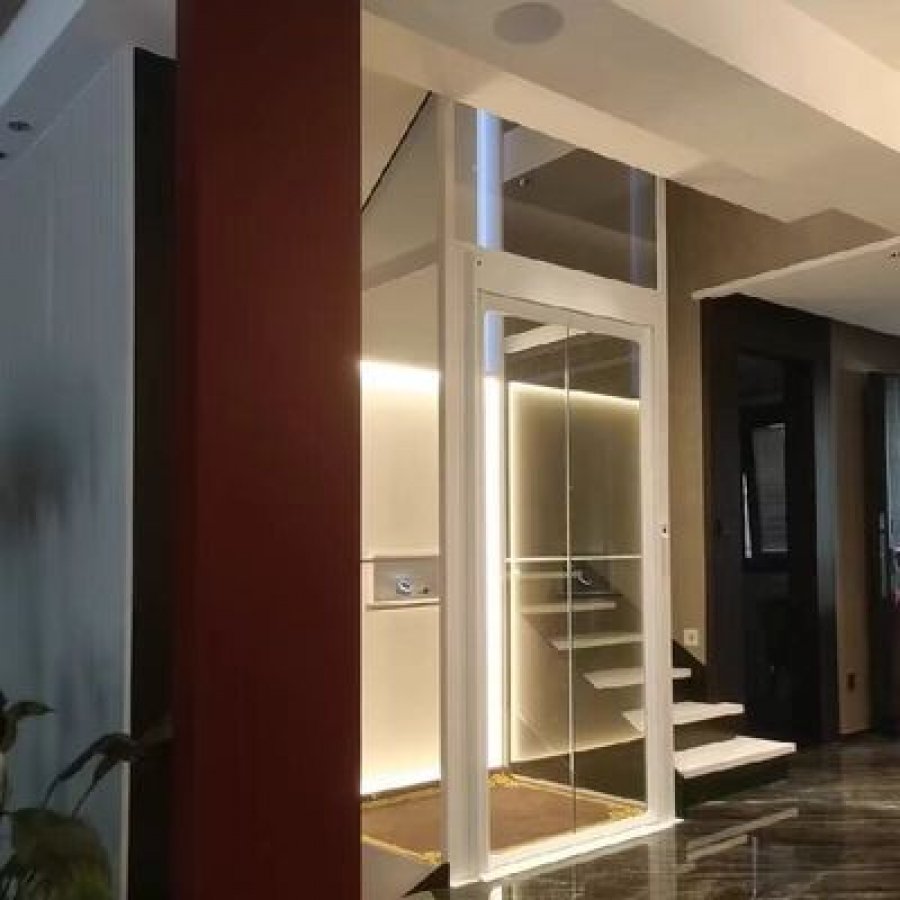 Single-Phase AC Hydraulic Home Elevator with 4.7 kW Motor