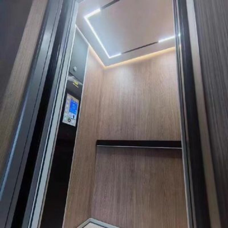 5-Stop Pitless Hydraulic Home Elevator with Microprocessor Control