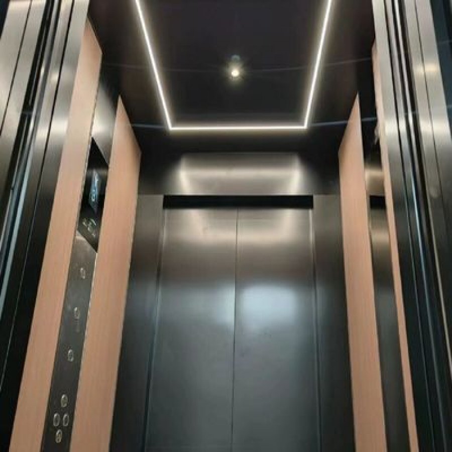 Custom 304 Stainless-Steel Hydraulic Home Elevator – 0 m Pit, 14.5 m Rise