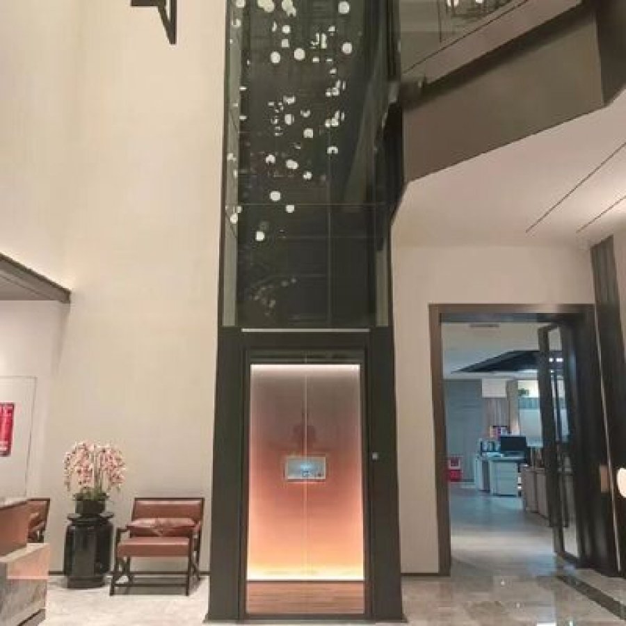 14.5M Residential Hydraulic Elevator 400kg 500kg 1000kg Hydraulic Lift For Home Use