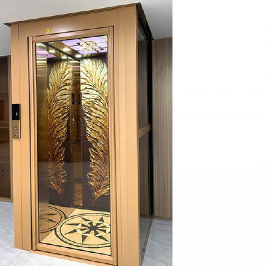 2.2 kW Pitless Hydraulic Home Elevator – Stainless Steel & Aluminium Cabin