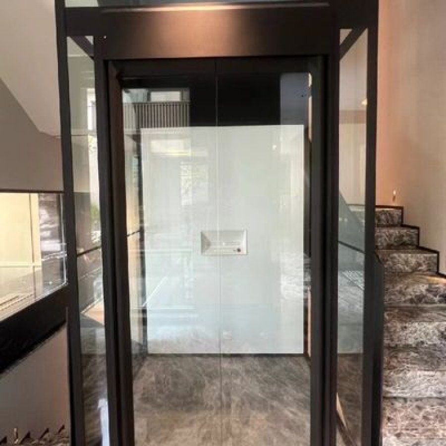 Spacious & Silent Gearless Home Elevator with Advanced Safety