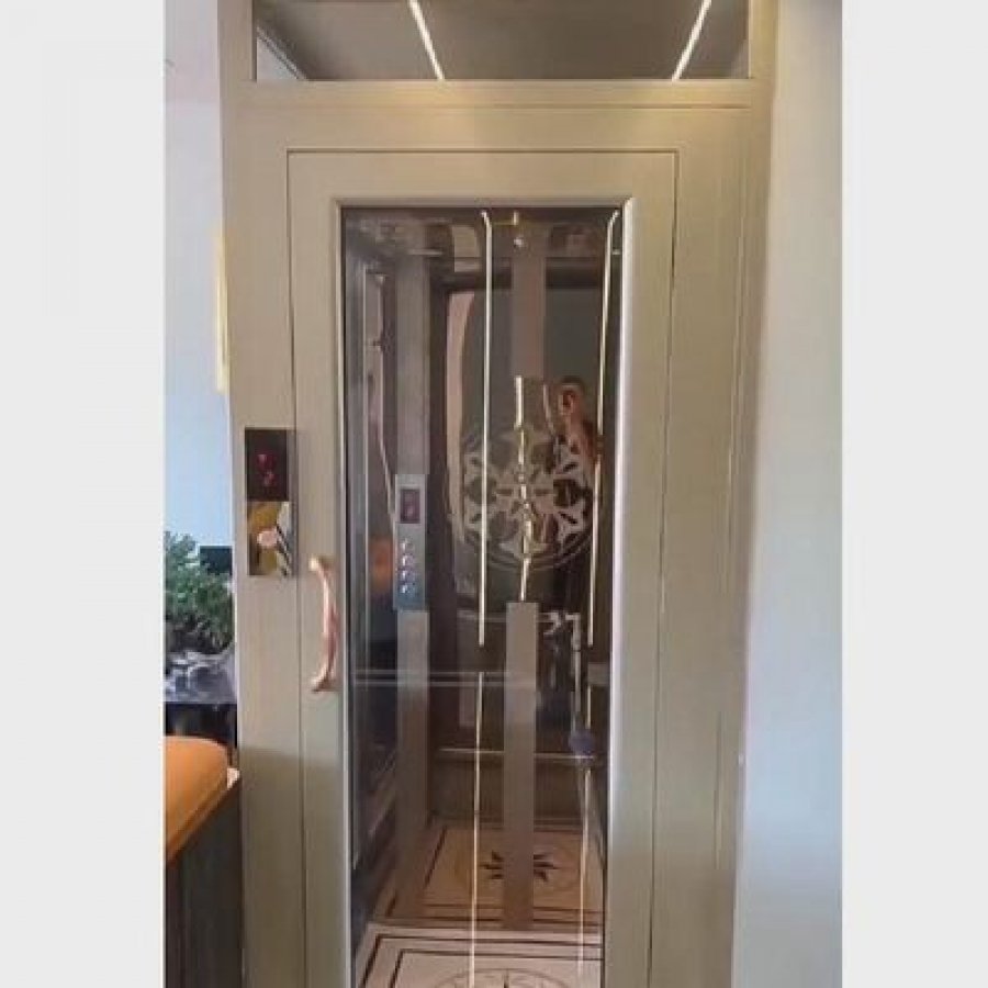 Modern Traction Home Elevator | Lightweight Aluminium Frame